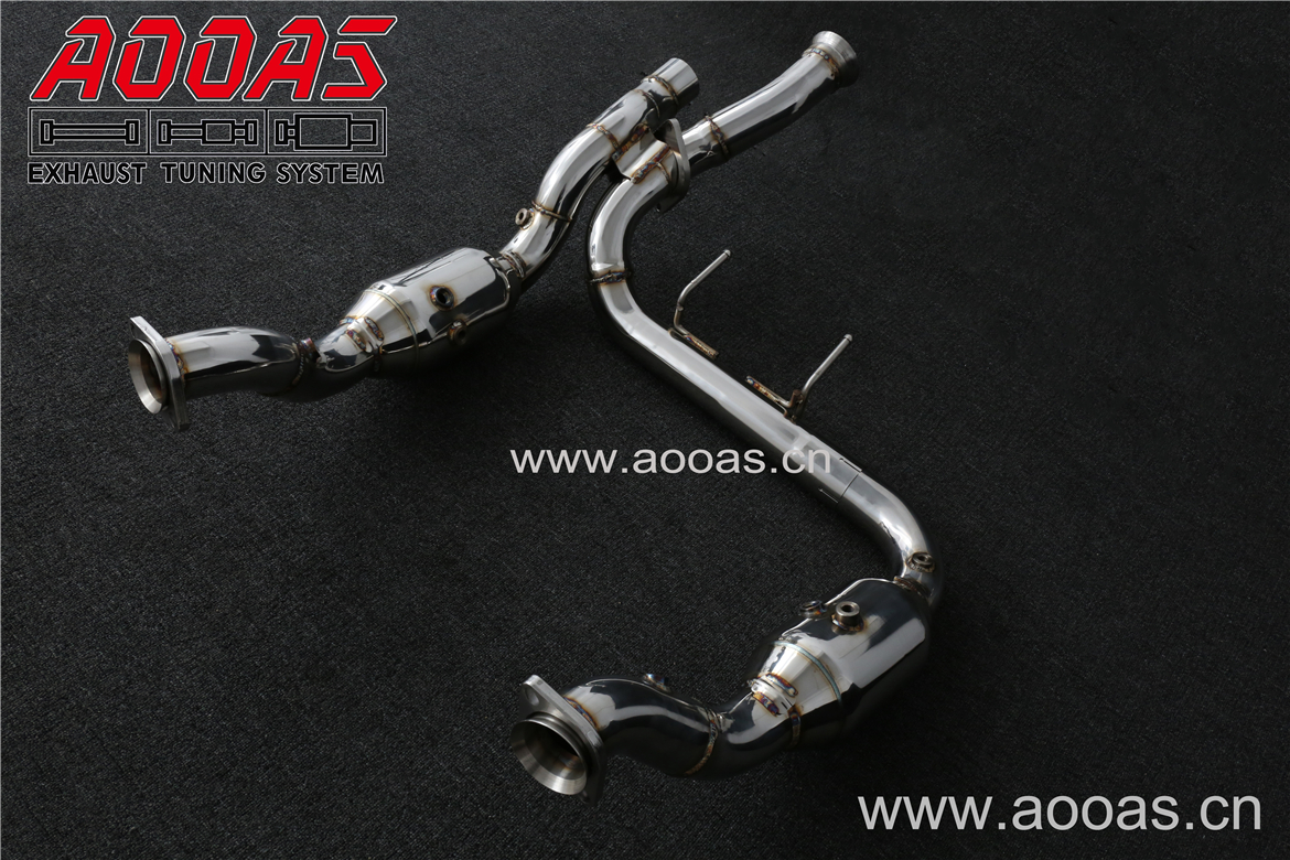 Ford 13th Raptor 3.5t     All SS304 / Cat (With Cat) Downpipe